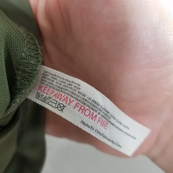 Free People Intimately Olive Green Top Size S - Picture 4 of 4